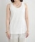 【人気デザイン、レイヤードにおすすめ！】リブ裾レースタンク