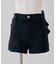 【continuer 】うしろリボンデニムショートパンツ