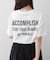 【staff made】接触冷感！アソートロゴシルケットTシャツ