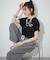 【staff made】接触冷感！アソートロゴシルケットTシャツ