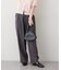 【M/Lサイズ展開】ストレートタックパンツ