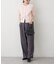 【M/Lサイズ展開】ストレートタックパンツ