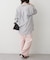 【M/Lサイズ展開】ストレートタックパンツ