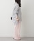 【M/Lサイズ展開】ストレートタックパンツ
