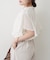 【OUTLET限定】【continuer】袖フレアーバンドカラーシャツ
