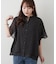 【OUTLET限定】【continuer】袖フレアーバンドカラーシャツ