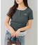 【ANOTHER BRANCH】テレコ裾レースヘンリーTシャツ