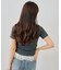 【ANOTHER BRANCH】テレコ裾レースヘンリーTシャツ