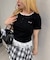 【ANOTHER BRANCH】テレコ裾レースヘンリーTシャツ