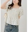 【ANOTHER BRANCH】2WAYシャーリングパフ袖ブラウス