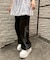【continuer】キラキラロゴスウェットパンツ