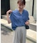 【オンオフ着まわせる優秀アイテム】ヘンリーネックタックブラウス