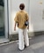 【オンオフ着まわせる優秀アイテム】ヘンリーネックタックブラウス