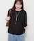 【取り外し可能】タッセルチャーム付ネックレス刺繍Tシャツ
