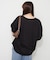 【取り外し可能】タッセルチャーム付ネックレス刺繍Tシャツ