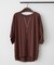 【取り外し可能】タッセルチャーム付ネックレス刺繍Tシャツ