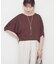 【取り外し可能】タッセルチャーム付ネックレス刺繍Tシャツ