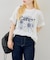 【ANOTHER BRANCH】お花×ラインストーンBIGTシャツ