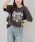 【ANOTHER BRANCH】お花×ラインストーンBIGTシャツ