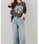 【ANOTHER BRANCH】お花×ラインストーンBIGTシャツ