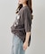 【ANOTHER BRANCH】お花×ラインストーンBIGTシャツ