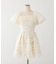 【one after another】チュールミニワンピ