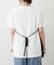 サテンキャミドッキングTシャツ