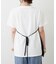 サテンキャミドッキングTシャツ