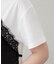 サテンキャミドッキングTシャツ