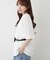 【接触冷感】バック切替コクーンＴシャツ