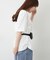 【接触冷感】バック切替コクーンＴシャツ