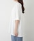 【接触冷感】バック切替コクーンＴシャツ