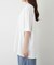 【接触冷感】バック切替コクーンＴシャツ