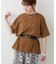 【接触冷感】バック切替コクーンＴシャツ