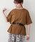 【接触冷感】バック切替コクーンＴシャツ
