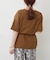 【接触冷感】バック切替コクーンＴシャツ