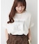 【ひんやりタッチ】カノコ箔かすれプリントＴシャツ