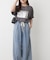 【ひんやりタッチ】カノコ箔かすれプリントＴシャツ