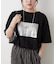 【ひんやりタッチ】カノコ箔かすれプリントＴシャツ