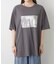 【ひんやりタッチ】カノコ箔かすれプリントＴシャツ