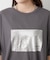 【ひんやりタッチ】カノコ箔かすれプリントＴシャツ
