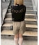 【continuer】ラッフルレースボレロカーディガン