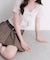 【OLIVE des OLIVE】リボン映え半袖トップス