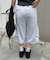 【continuer】リボンカーゴハーフ裏毛パンツ