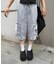 【continuer】リボンカーゴハーフ裏毛パンツ