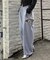 【continuer】キラキラのスリットカットパンツ