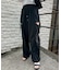 【continuer】キラキラのスリットカットパンツ