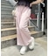 【continuer】キラキラのスリットカットパンツ