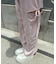 【continuer】キラキラのスリットカットパンツ