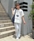 【continuer】DOGプリントBIG TEE